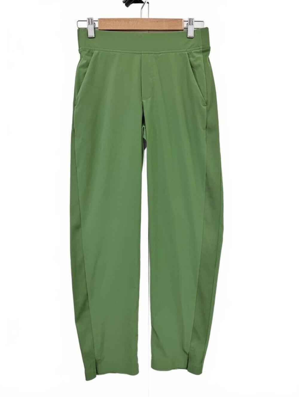 Athleta Women’s Size 2 Green Pull On Jogger Pants Stretch Travel Casual